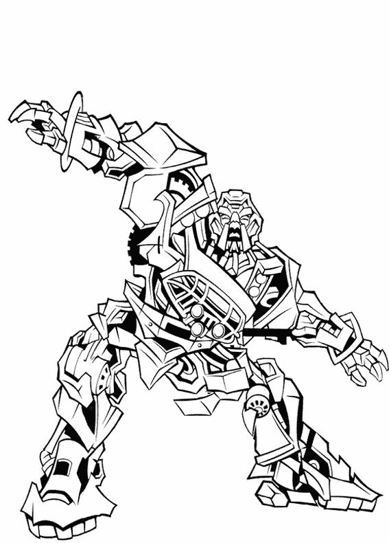 coloriage transformer decpticon